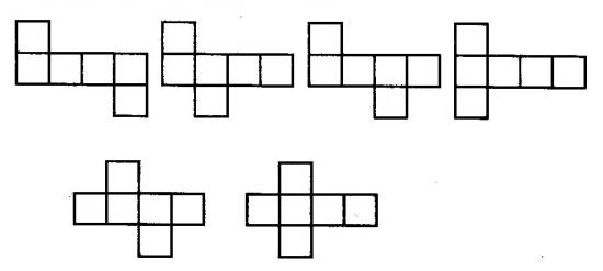 正方体的11种展开图